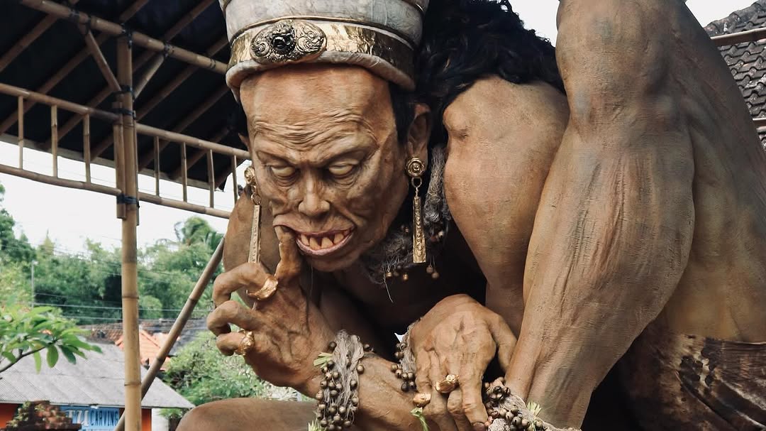 'Tulak Tunggul' Ogoh Ogoh by STT Sentana Luhur photo by @st.sentanaluhur