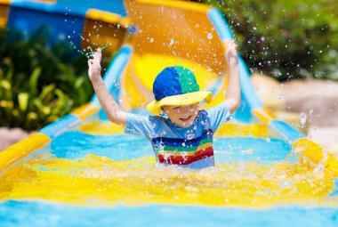 Best Family Resorts with Water Slide Pools in Bali