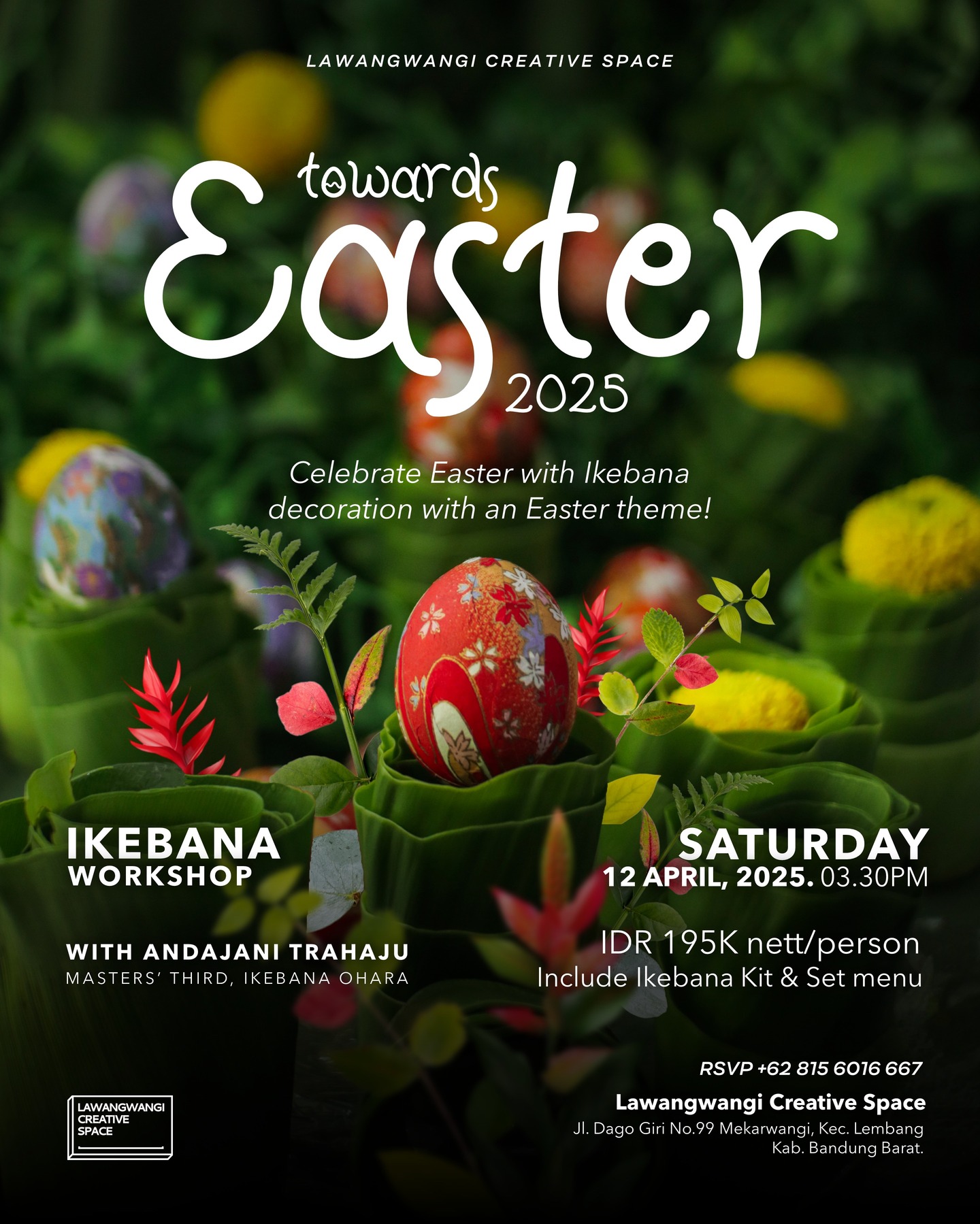 Ikebana Workshop with an Easter Theme