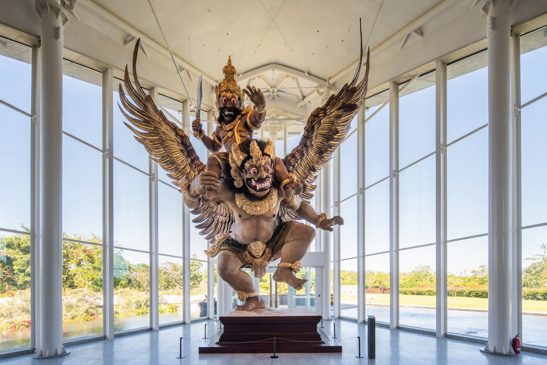 Ogoh Ogoh at SAKA Museum of AYANA Resort by sakamuseum dot com