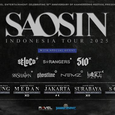 SAOSIN Indonesia Tour 2025 Surabaya