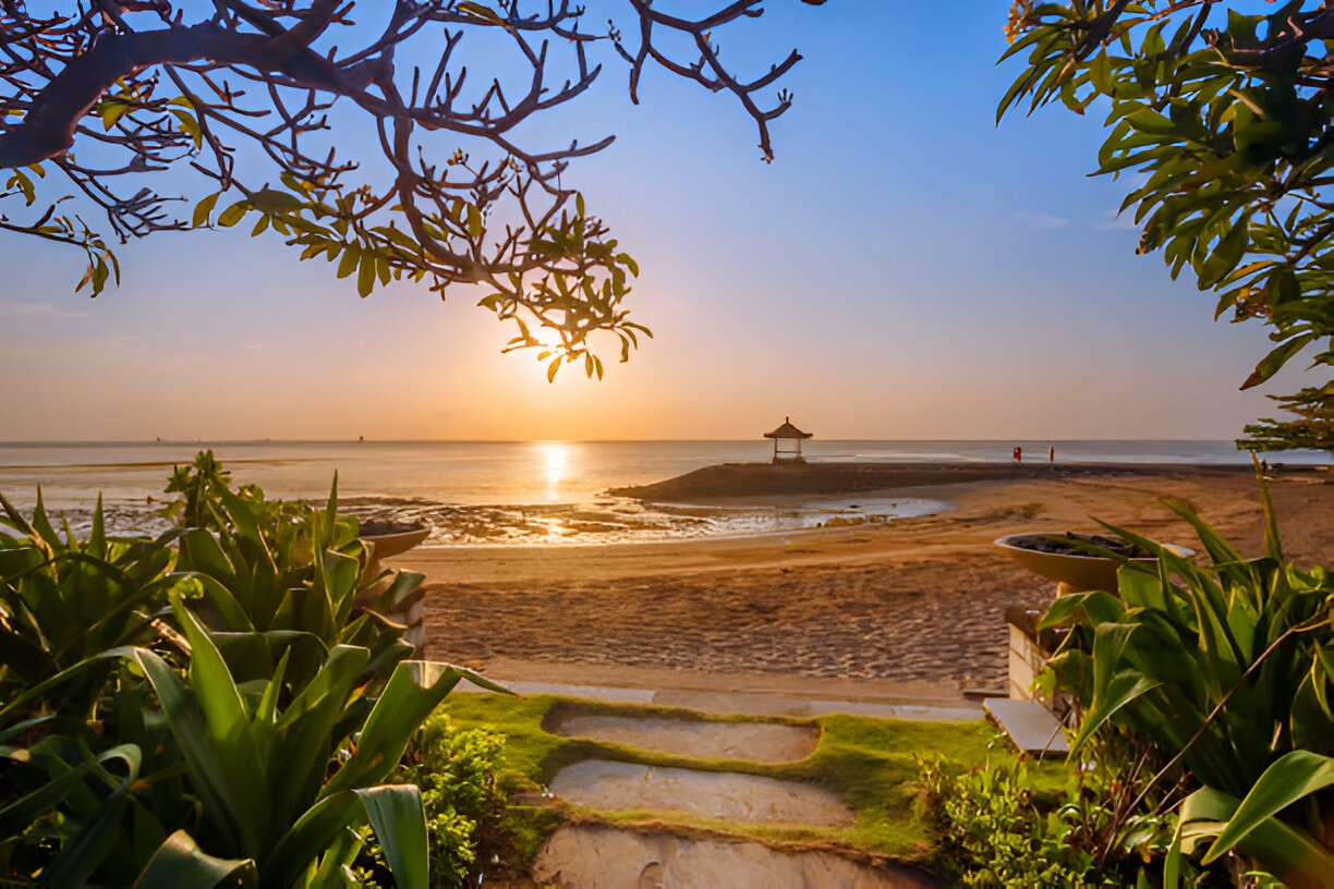 The Iconic Sanur Beach Scenery