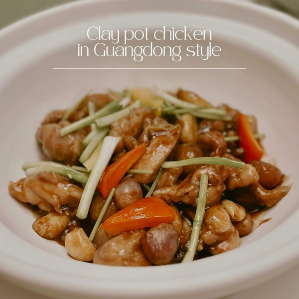 Clay Pot Chicken in Guangdong Style