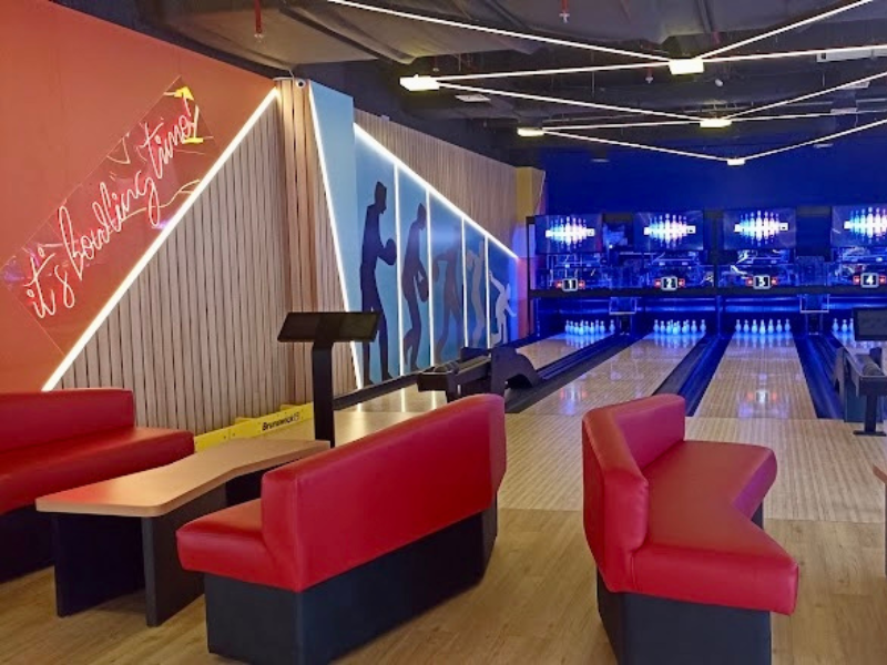 Bowliing at ciputra world