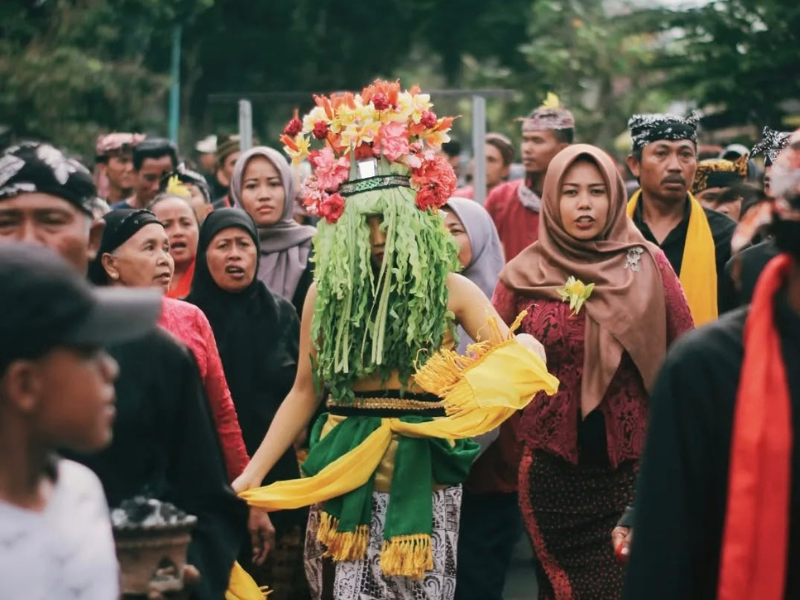 The origin of seblang dance
