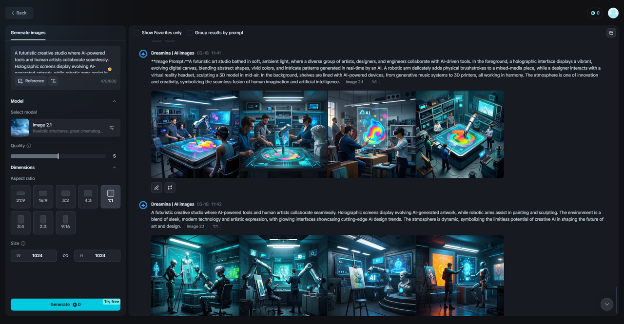 ai creative works